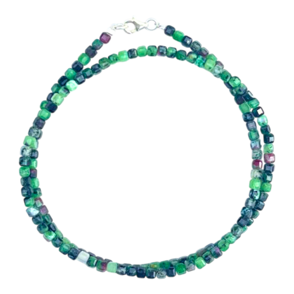 Necklace - 4MM - Ruby Zoisite