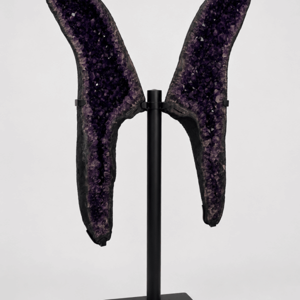 Amethist vlinder op standaard - Showroom