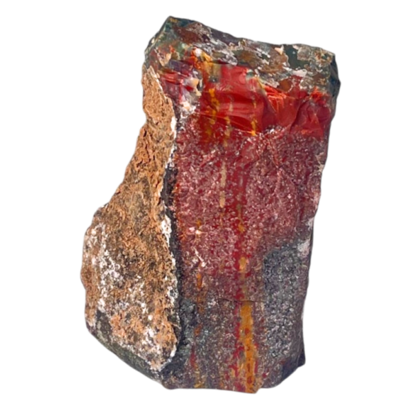 One side polished - Bloodstone #2 - Image 3