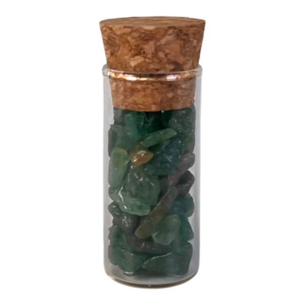 Green Fuchsite India - Chips Bottle