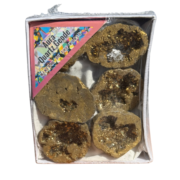 In box - Laser Crystal - Golden