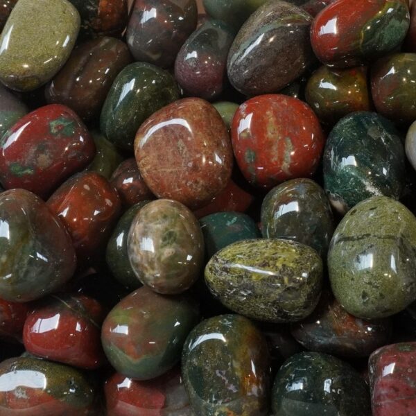 Tumble - Blood Jasper New
