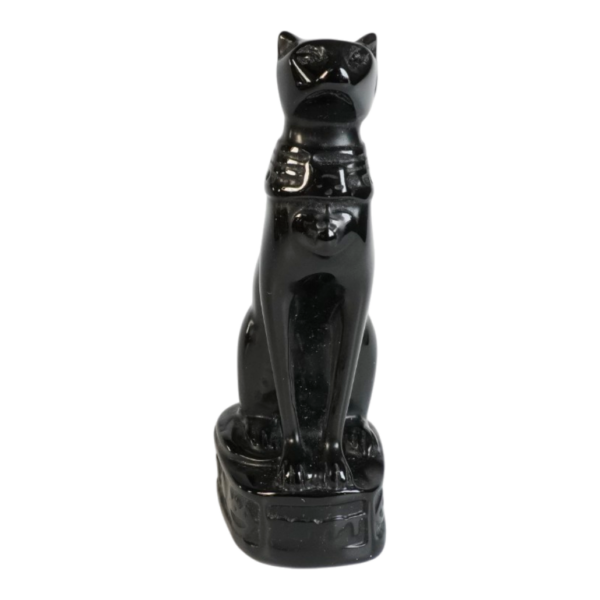 Black Obsidian - Egyptian Mau - 100mm - Image 3