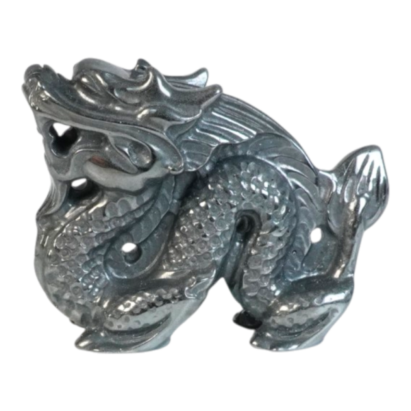 Hematite - Dragon - 64mm