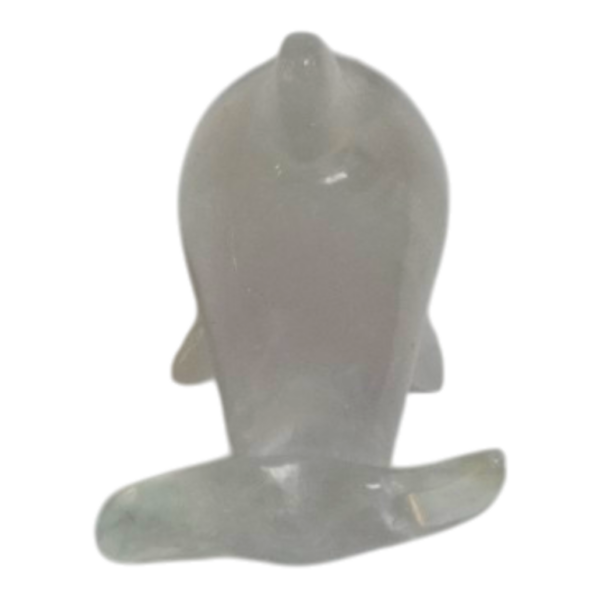 Pink Fluorite - Dolphin - 64mm - Image 4