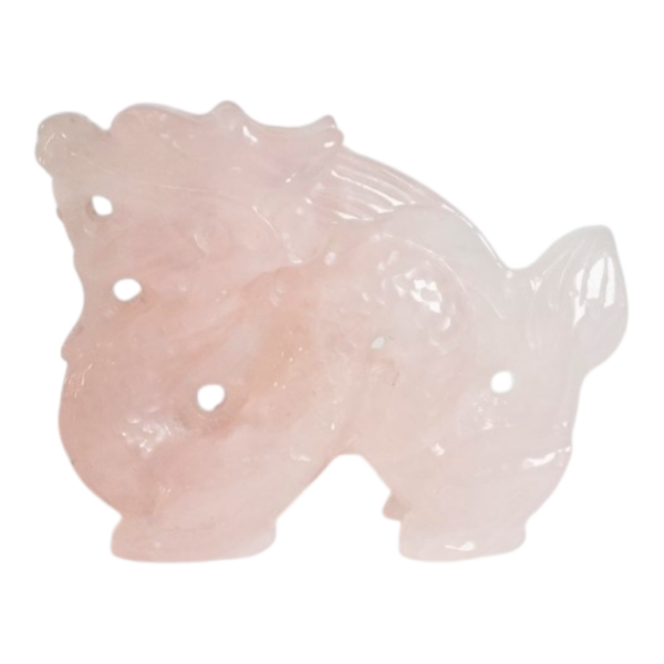 Rose Quartz - Dragon - 50mm