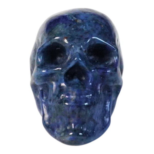 Dumortierite - Skull - 50mm #3