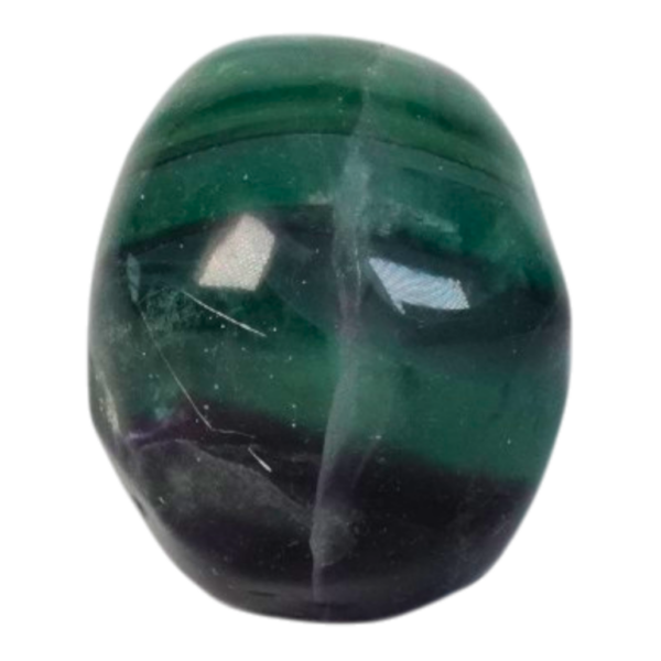 Rainbow Fluorite - Skull - 50mm #1 - Image 3