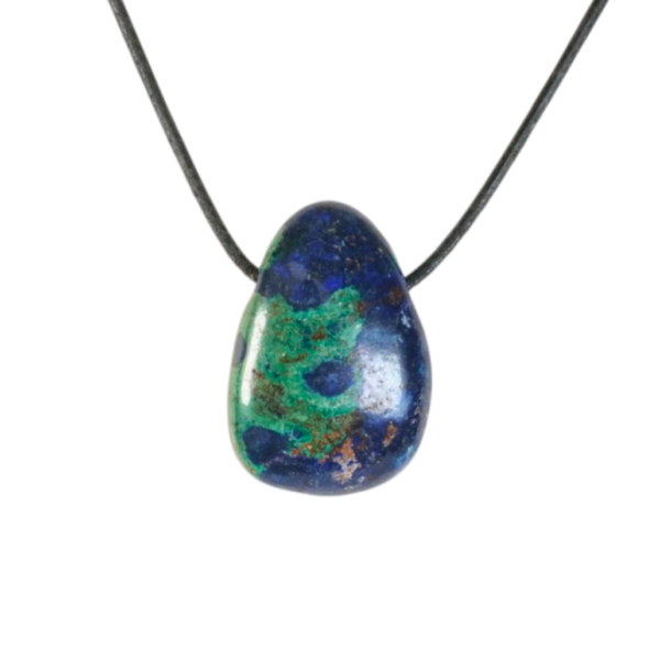 Pendant - Tumble - Azurite