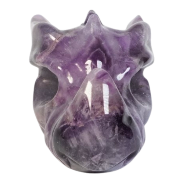 Alternative view of Dog Teeth Amethyst - Dragon Head - 40*80mm