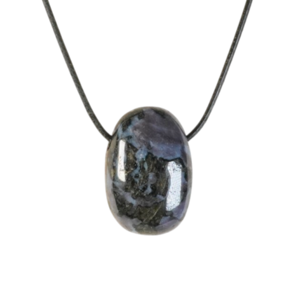 Pendant - Tumble - Gabbro