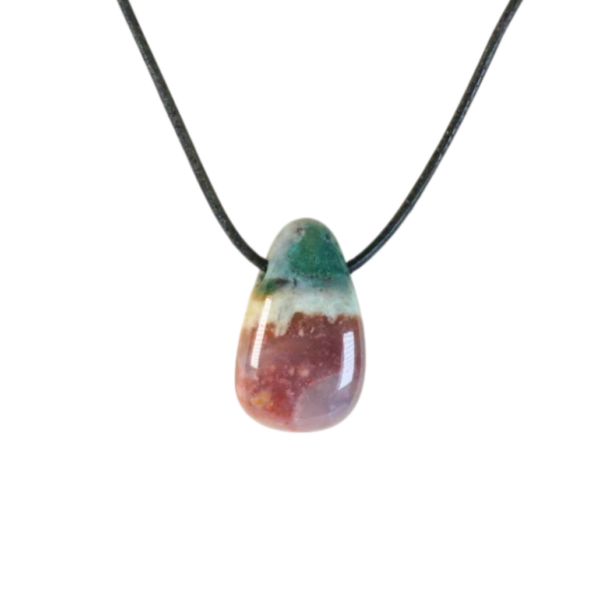 Pendant - Tumble - Jasper Sardonyx