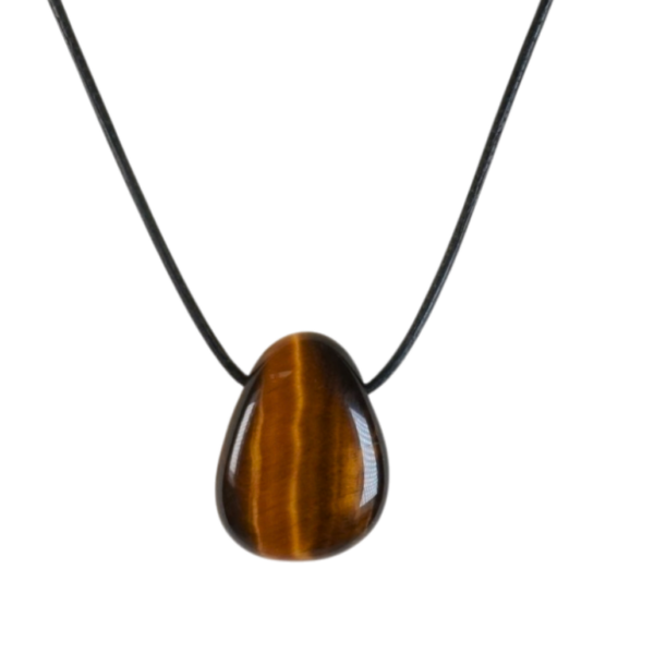 Pendant - Tumble - Golden Tiger Eye