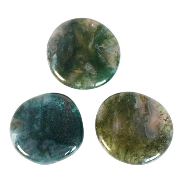 Alternative view of Moss Agate - Free Form - Thumb Stone