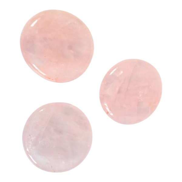 Alternative view of Rose Quartz - Free Form - Thumb Stone