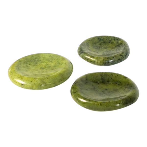 Soft Nehprite Jade - Free Form - Thumb Stone