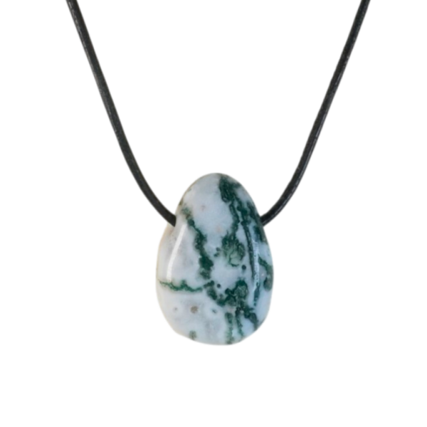 Pendant - Tumble - Tree Agate