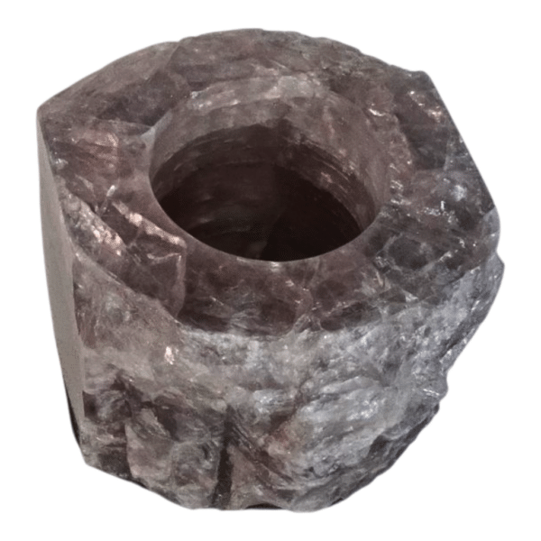 Alternative view of Candle Holder - Rainbow Fluorite #11
